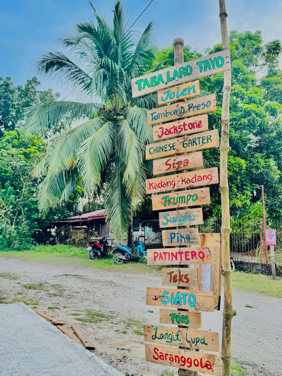 Karatula ng mga larong Pinoy